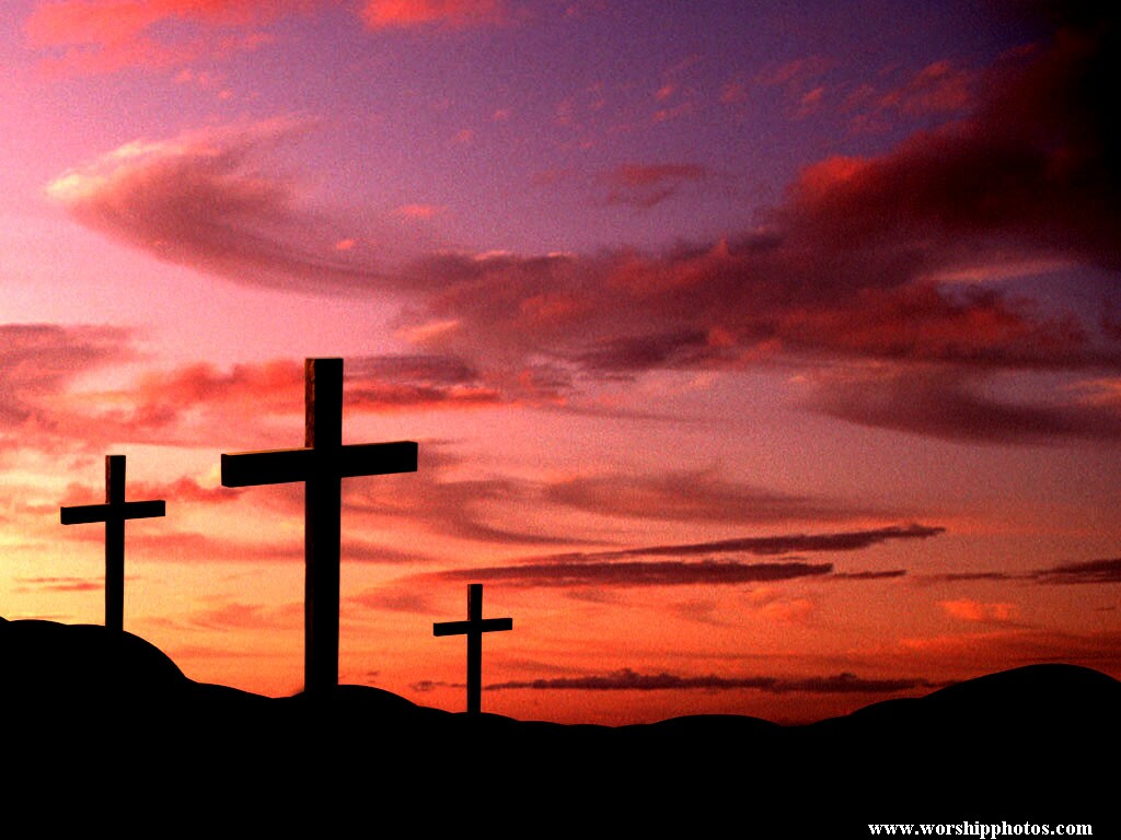 Three crosses